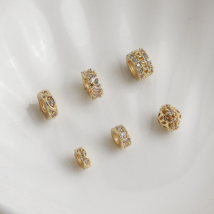 14K����ɫ�ʯ8�ִ�׸��� ܇݆���朴������diy��Ƭ�Ʒ���