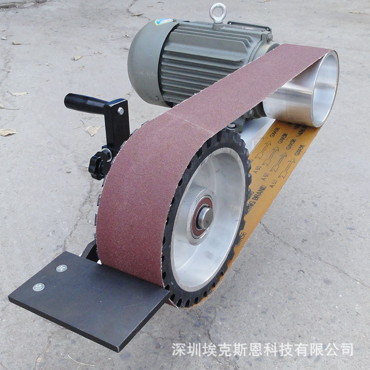 电动台式多功能砂带机数控电磁砂磨机磨光拉丝角磨砂带机