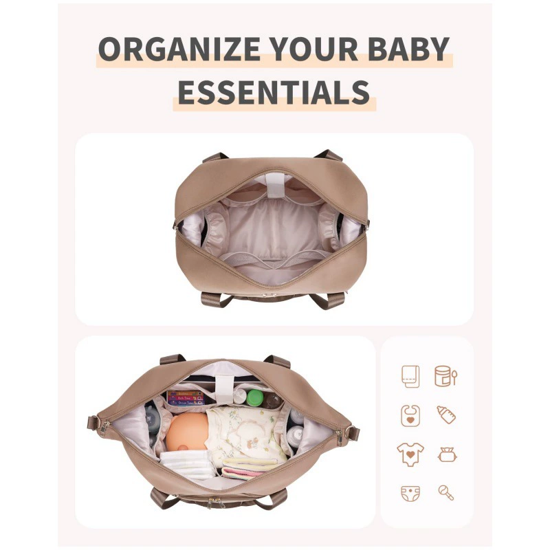 Children's diaper, capacious cloth bag, pacifier for traveling, Amazon