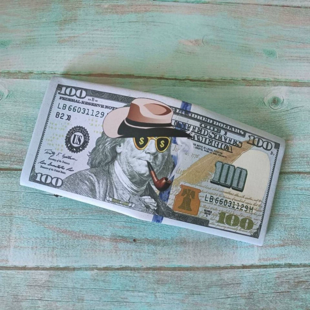 (Cross-border trading), short wallet, card holder, print, (Physicals), custom-made