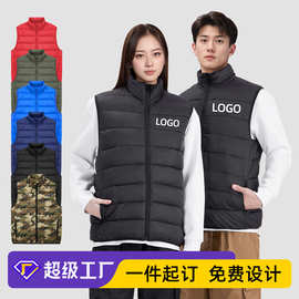 男士秋冬户外休闲棉背心马甲棉服马甲定制 EV2000