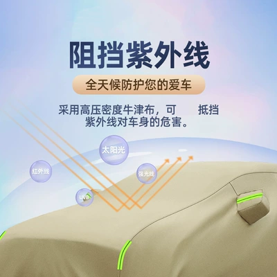 Oxford Cloth 190t Insulated Car clothing