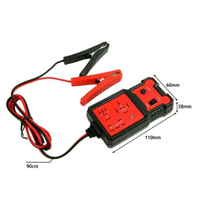 Automotive Relay Diagnostic Instrument 12V Auto Relay Diagnostic Tool Small Relay Tester (Other Automotive Safety Supplies)