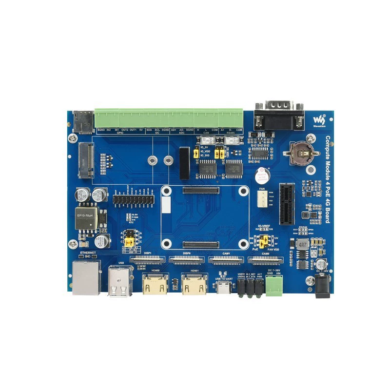 Raspberry Pi CM4 IoT хост управления, плата CM/RS485, интерфейс, POE Ethernet, модуль 5G/4G