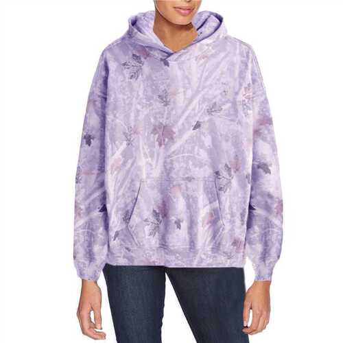 Autumn/Winter Cross-border Amazon eBay Independent Store European and American Women's Fashion Leaf Hooded Sweatshirt 3D Print Casual Loose Sweatshirt