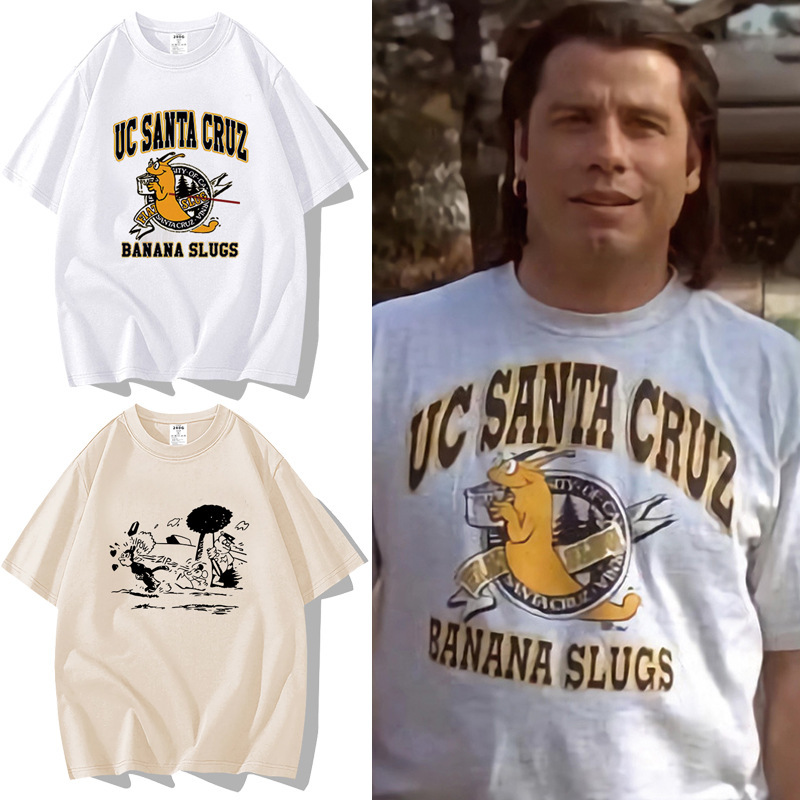 Pulp Fiction Short-sleeved Quentin Movie Surrounding Pulp Fiction Vincent T-shirt