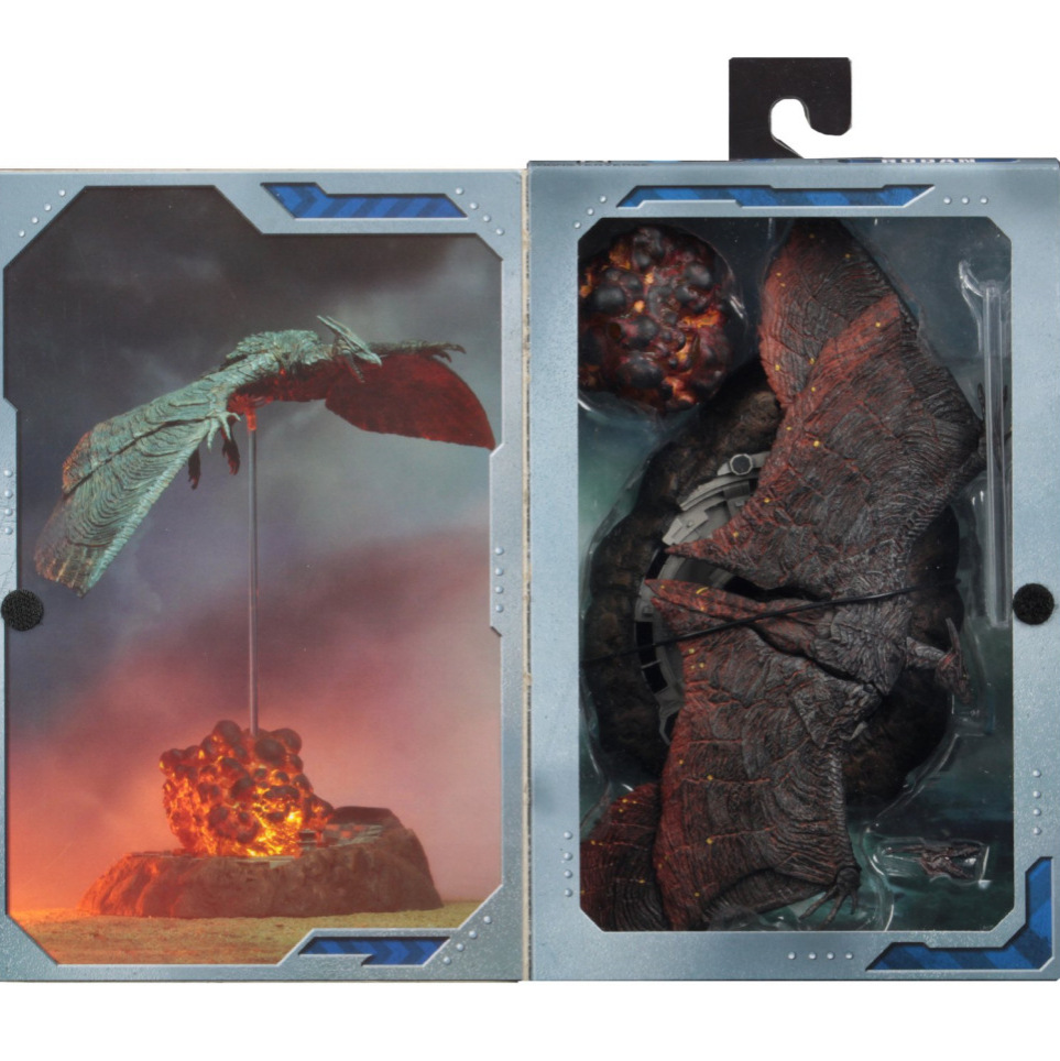 NECA Godzilla monstruo rey Mothra Rodin Raton Rodan adornos modelo hechos a mano