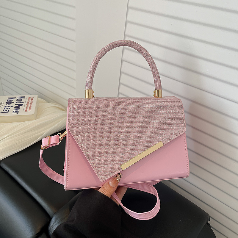 Cross-Border Leather Fashion Versatile Small Square Bag for Women, New Model with Bright Stars, Niche High-End Style, Shopping Shoulder Crossbody Bag Cross-Border Leather Fashion Versatile Small Square Bag for Women, New Model with Bright Stars, Niche High-End Style, Shopping Shoulder Crossbody Bag