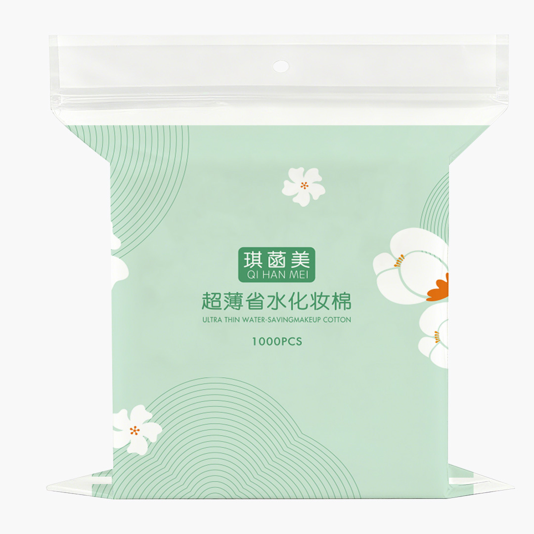1000 rebanadas de algodón maquillaje húmedo, rebanadas de algodón maquillaje húmedo especiales, rebanadas de algodón maquillaje desechables, rebanadas de algodón limpiador, algodón delgado