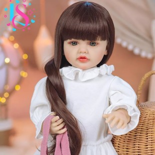 Ӣ���Z55cm����������reborn doll baby����냺ȫܛ�zŮ��ż���