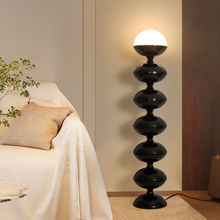 中古奶油风艺术葫芦落地灯网红简约客厅卧室沙发旁墙角灯工厂厂家