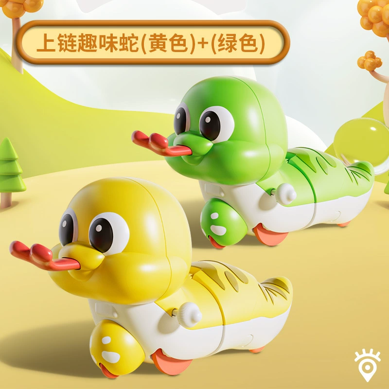 Заводная реалистичная игрушка для ползания, 2 года