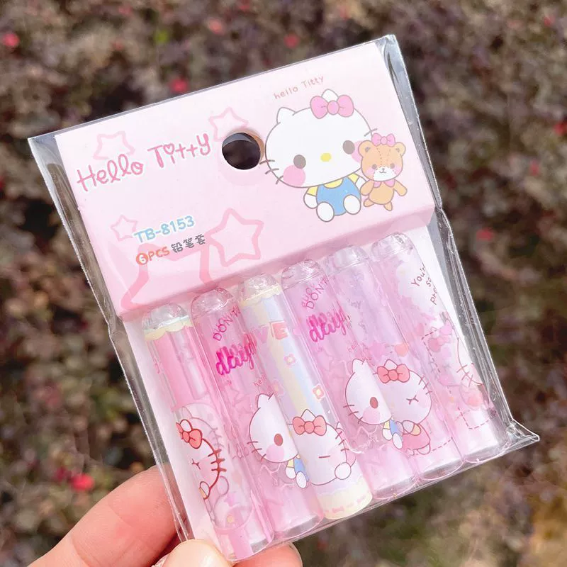 Новый карандаш Gi Kaikawa Limited Animation Pencil Protector Core Pen Instant Primary School Student Permeter HY
