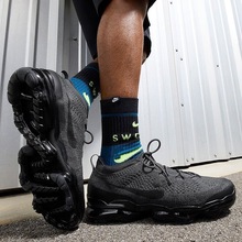 莆田外贸vapormax2023 Flyknit飞织透气男女休闲全掌气垫休闲运动