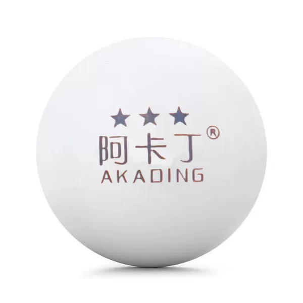 For table tennis, white