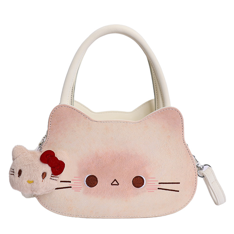 Diseño de nicho lindo bolso diario impresión de dibujos animados 2026 nuevo estilo coreano bolso de hombro bolso de moda de mujer