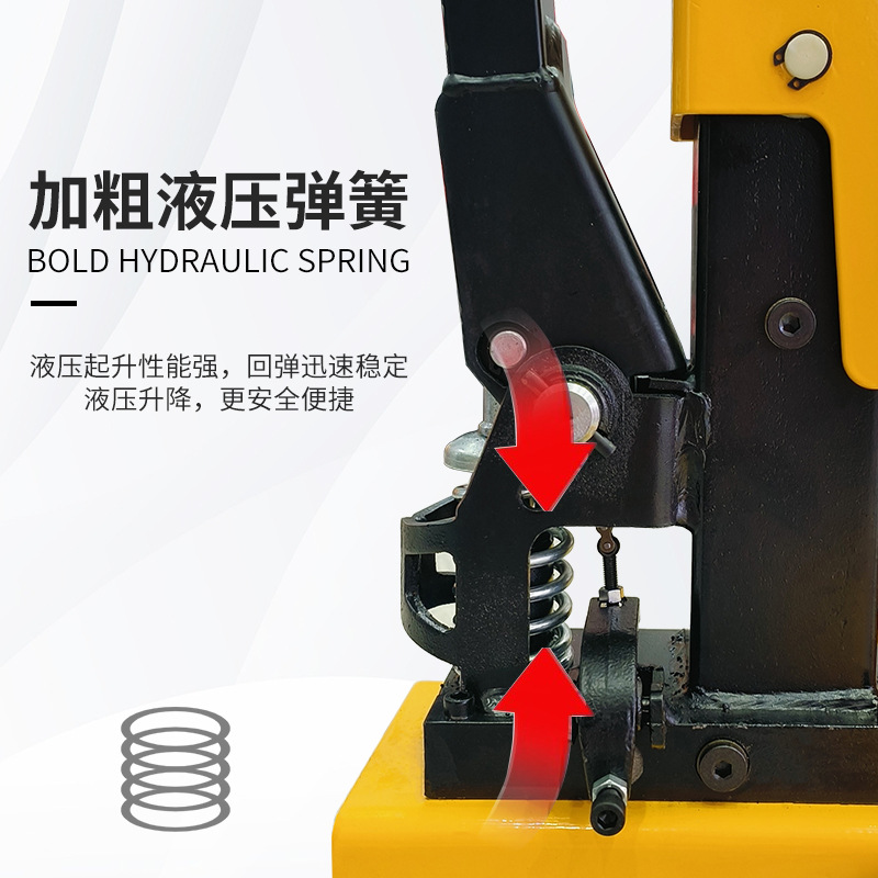 Youcheng Manual Hidráulico Barril Carro Carro Barril Barril de hierro Barril de plástico Barril de acero Elevación de transporte Forklift