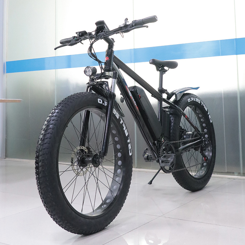 Middle East Electric Variable Speed Mountain Bike Lithium Battery Powered Thick Wide Tire Snow Bike Men's and Women's Road Battery Bike