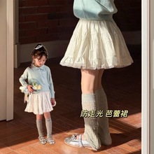秋装蓬蓬裙蛋糕裙儿童春秋款短裙裙子女童新款时尚蕾丝半身裙女宝