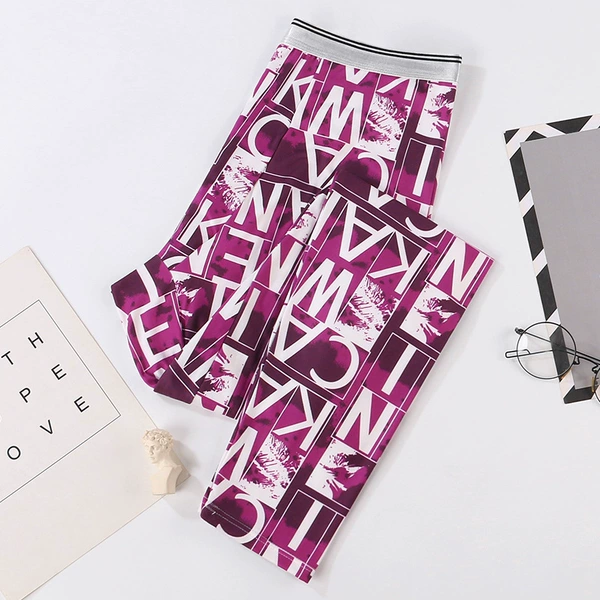 Purple fleece thermal underwear