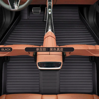 C260L GLC CLA GLE | Modelə uyğun ayaqaltı - single-layerblack-genuine-leather
