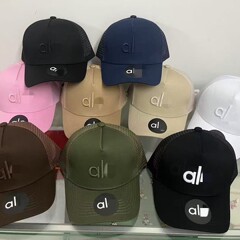 alo yoga网球帽棒球帽遮阳防晒鸭舌帽男女通用简约百搭款新