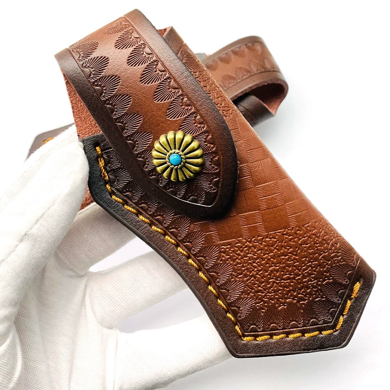 Ножны Чехол для ножа Яловая кожа Универсальный Чехол для ножа Кожаный Чехол для ножа Маленький прямой нож Кожаный чехол Кожаный нож