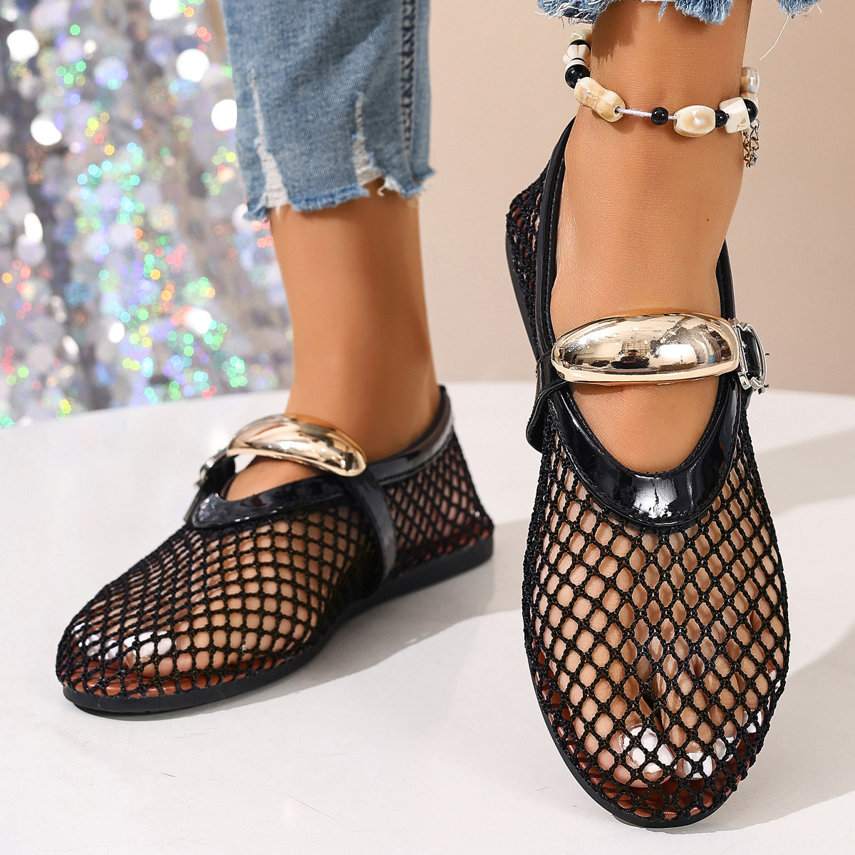 fashionable ballet shoes