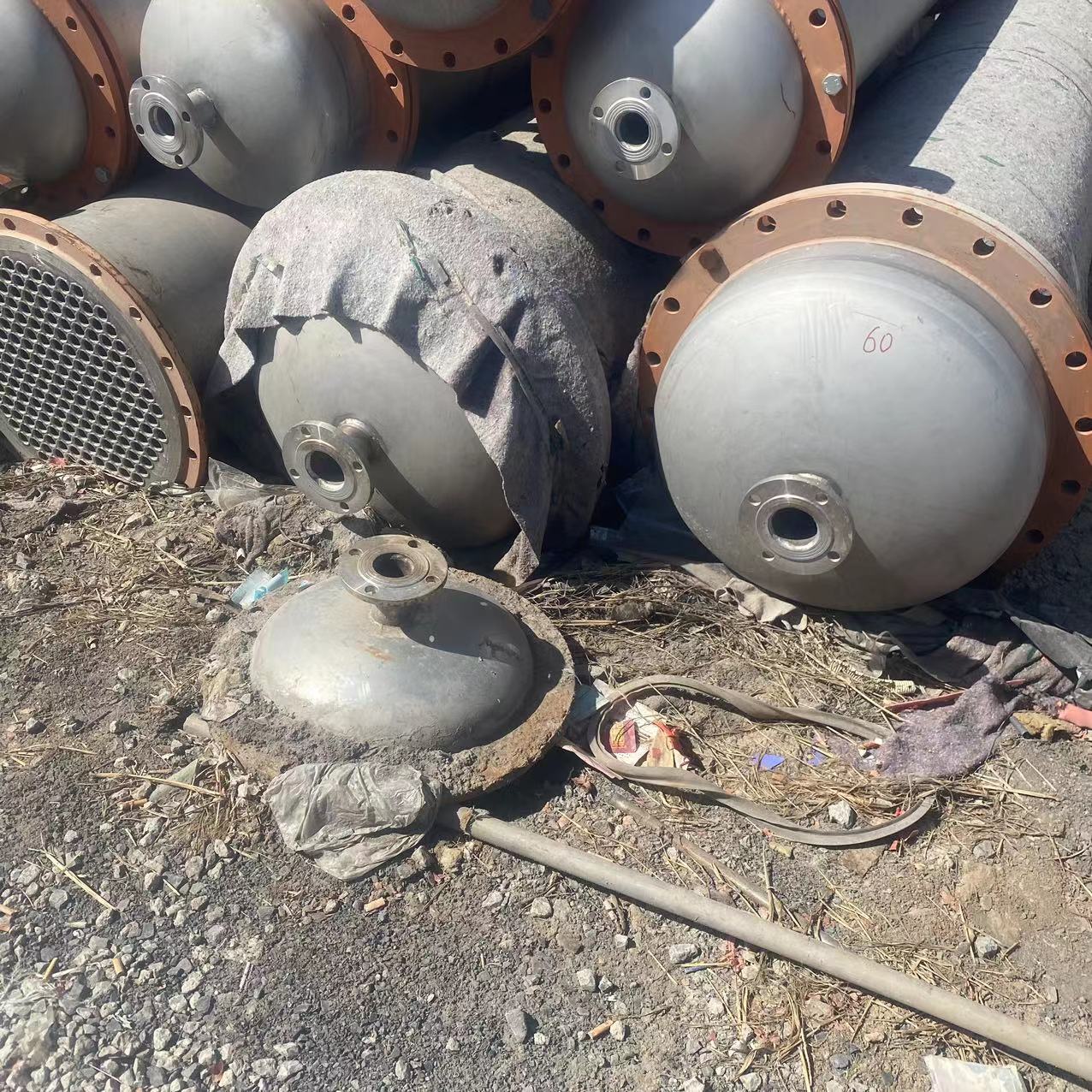 现货供应高压不锈钢列管冷凝器 化工医药列管换热设备