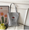 Shopping bag, cartoon study bag, cloth bag