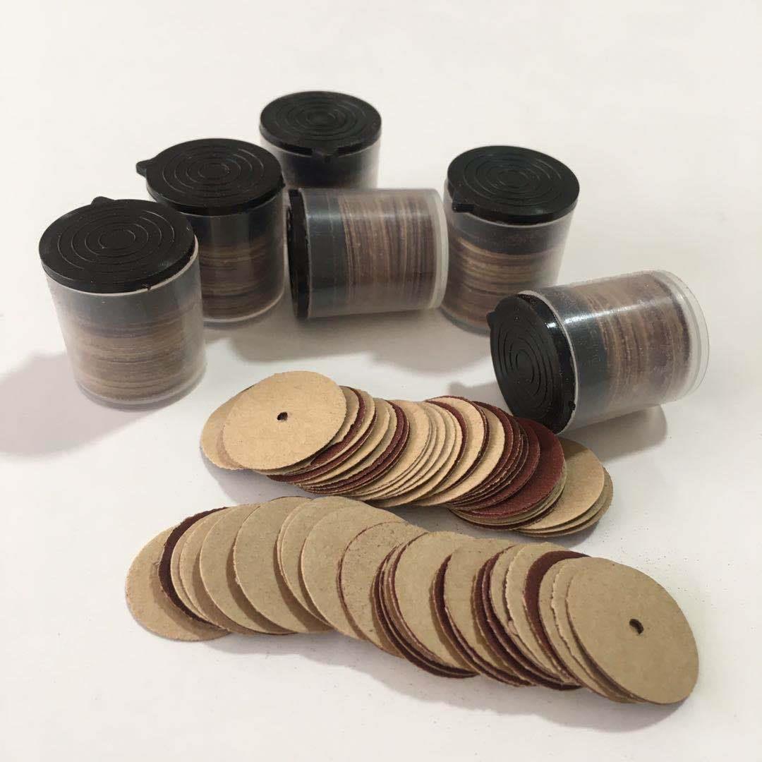 电磨吊磨配件耗材 迷你砂纸片 36片一瓶 打磨片 抛光片 切割打磨