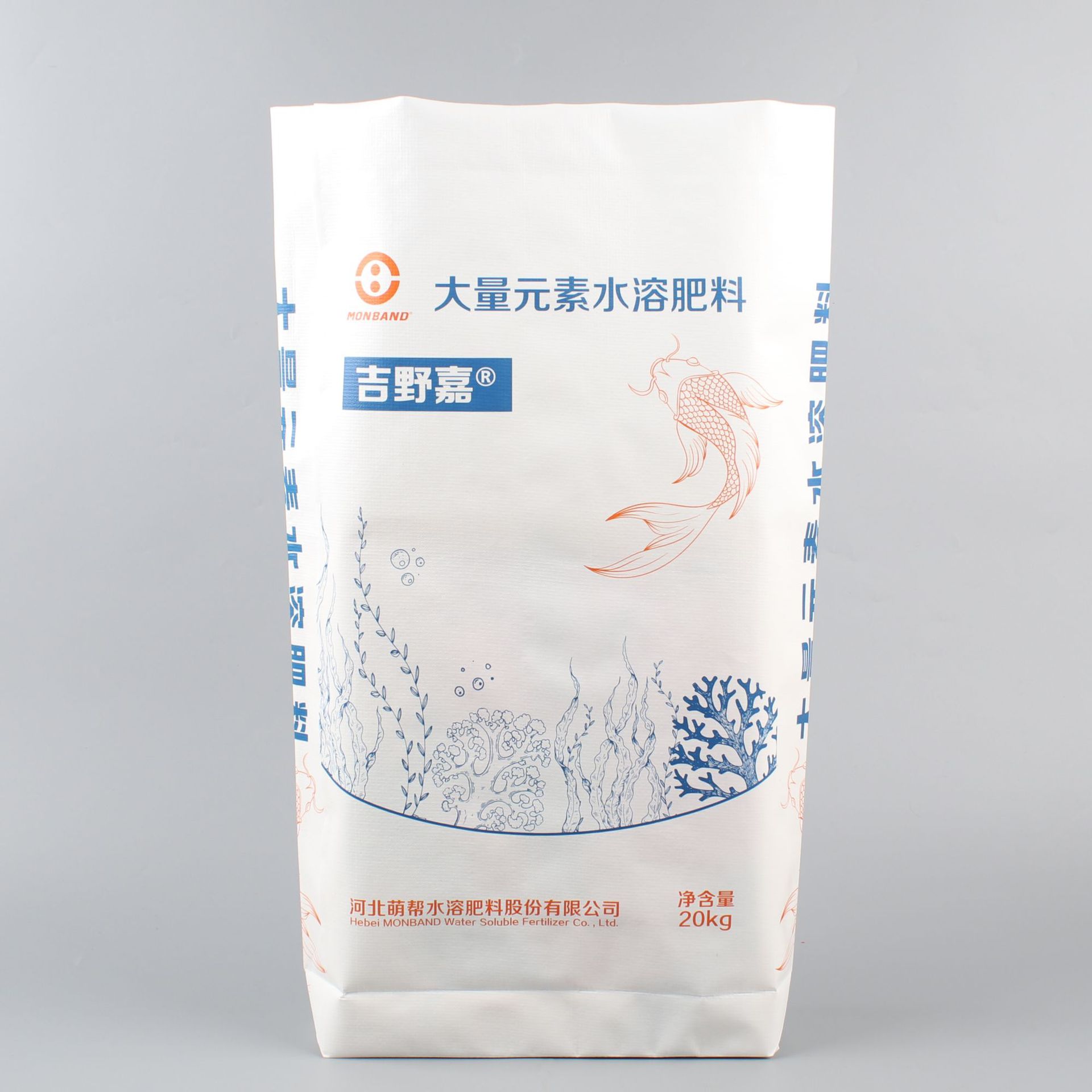 彩色编织袋阀口袋批发饲料袋印刷加厚耐用彩印编织袋编制