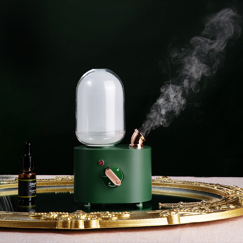 steam times Aromatherapy Machine Retro Mini USB Atomizer desktop Atmosphere lamp bedroom to work in an office humidifier