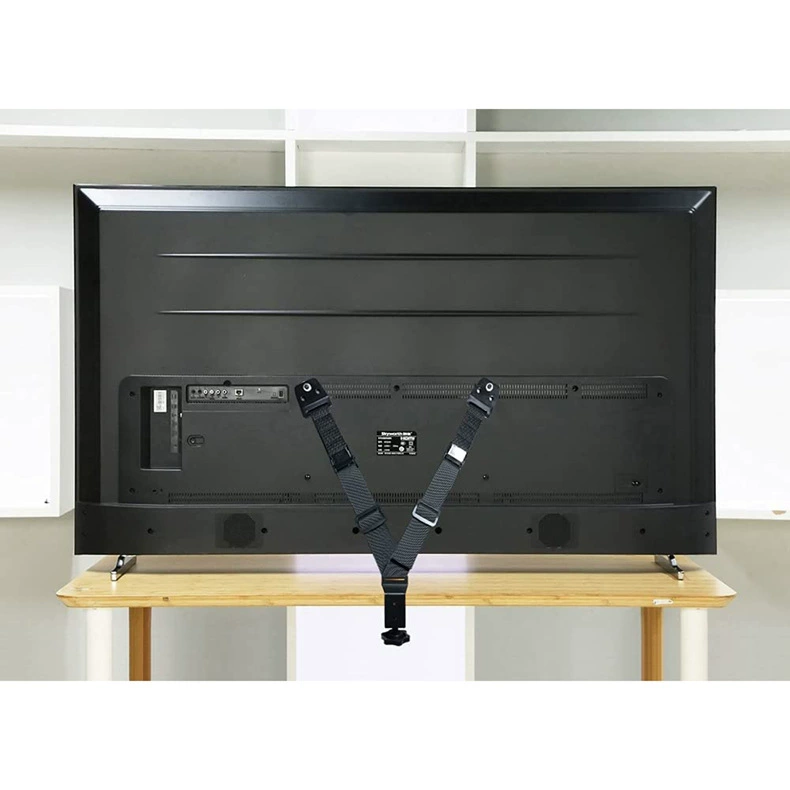 Clamp-style TV anti-rewind Table screen, belt, fall protection, clips included