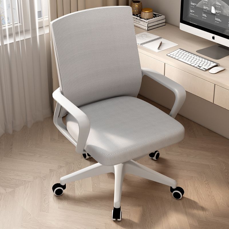 silla de oficina de asiento doméstico elevable dormitorio de estudiantes silla de escritorio con respaldo cómodo bolsa suave silla de computadora transpirable