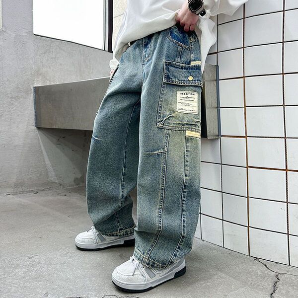 Demi-season jeans for boys