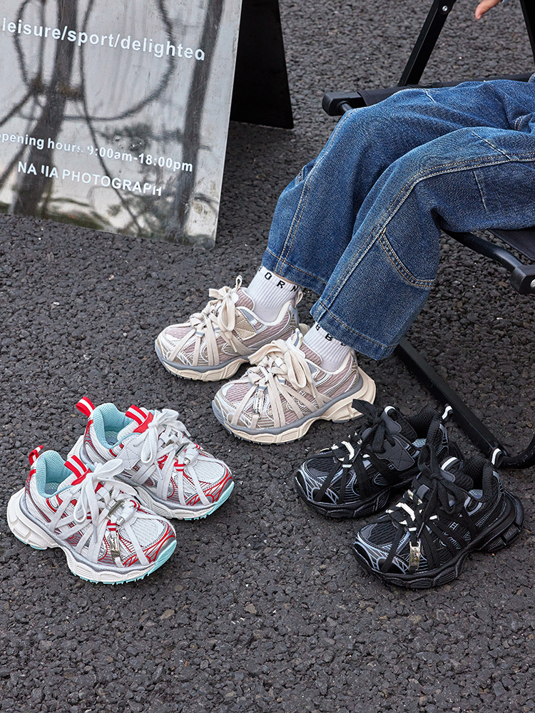 Children's Casual Sports Mesh Sneakers For Boys And Girls_voghion.com