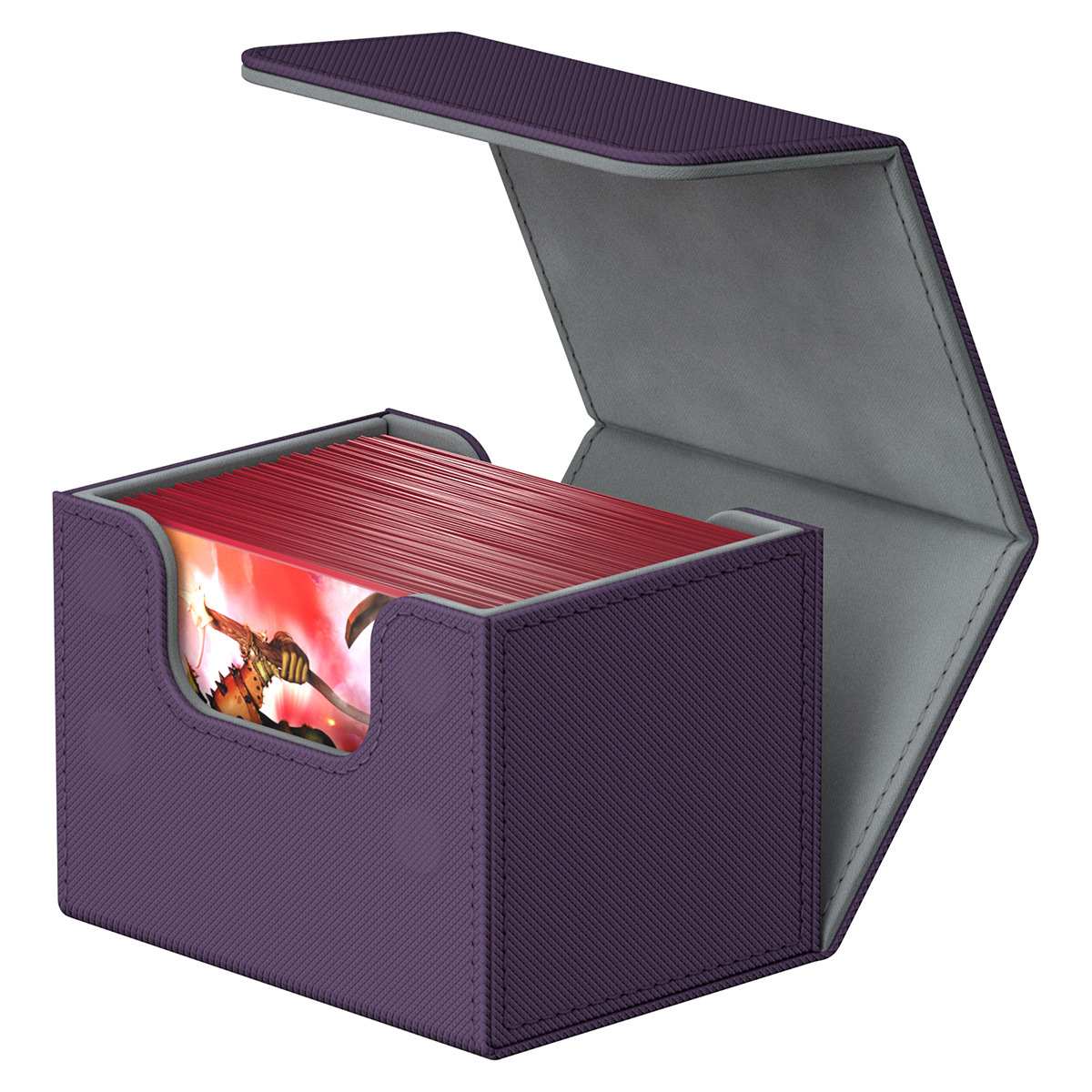 De gama alta de 100 + multi-funcional PU caja de tarjeta de juego de mesa MTG Ultraman tarjeta Bao Ke Meng Wanzhi tarjeta de almacenamiento al por mayor