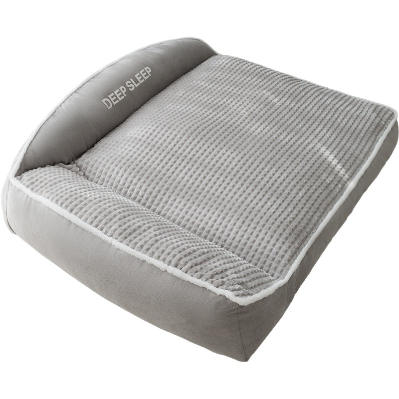 Otoño e invierno golden retriever perrera sofá grueso nido de terciopelo cojín para perros cojín para dormir cálido invierno cojín para gatos