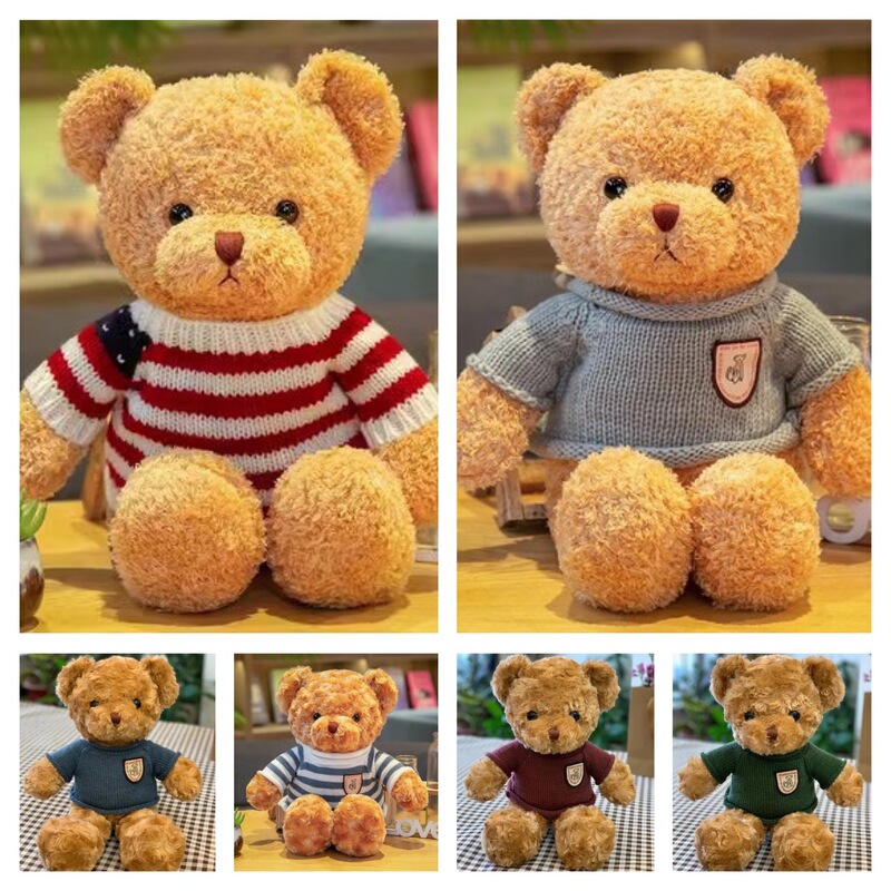 Sweatshirt Bear Sweater Teddy Bear Doll Teddy Bear Plush Toy Birthday Gift Teddy Bear Plush Toy Gift Sweatshirt Bear Sweater Teddy Bear Doll Teddy Bear Plush Toy Birthday Gift Teddy Bear Plush Toy Gift