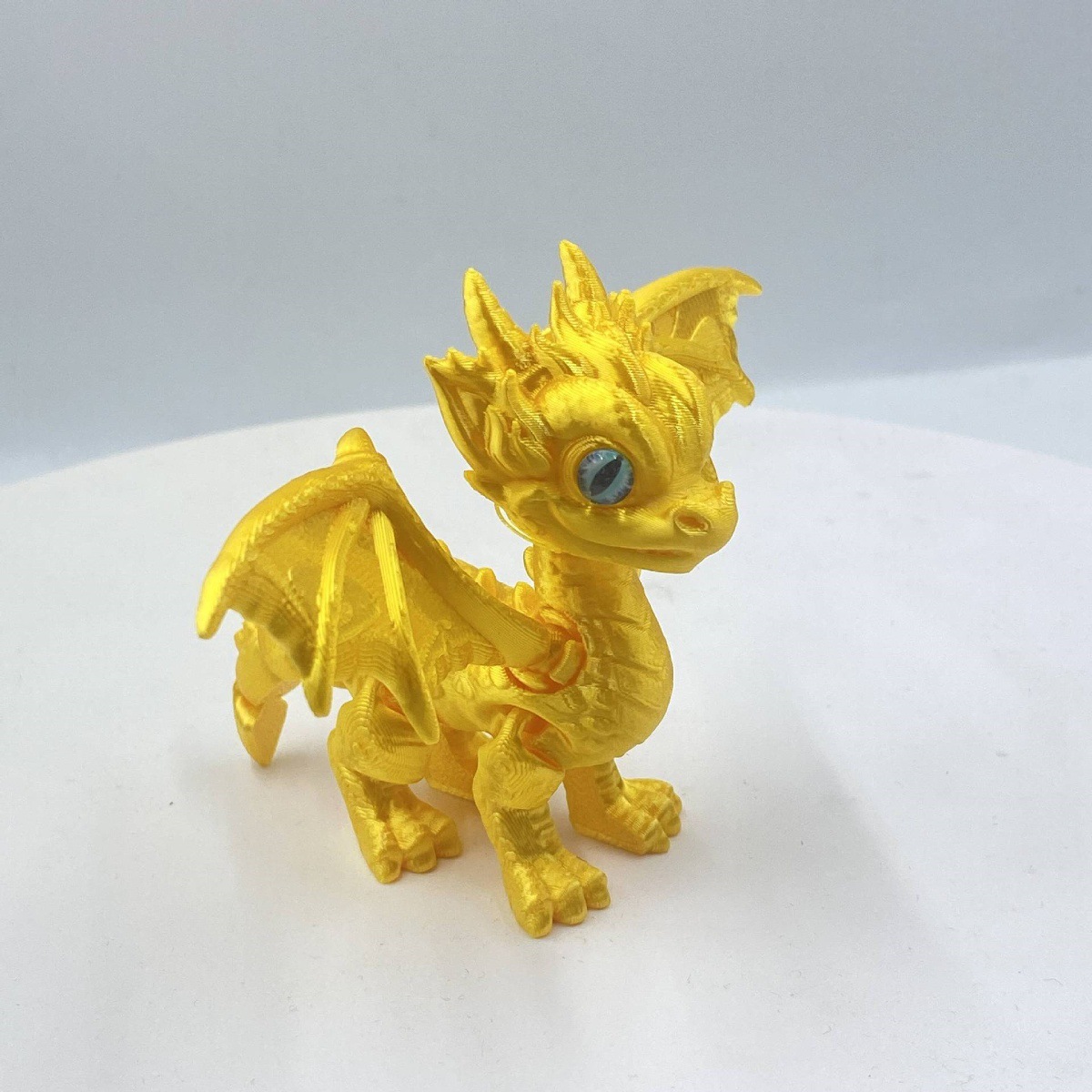 실크 골드 (눈 색깔 랜덤 - 작은 비행 용