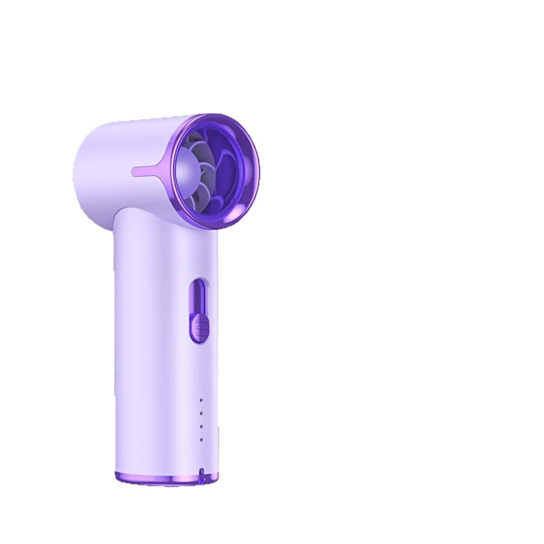 Mini Ventilador de Mano Cartón Recargable T-05 Carga USB para Estudiantes