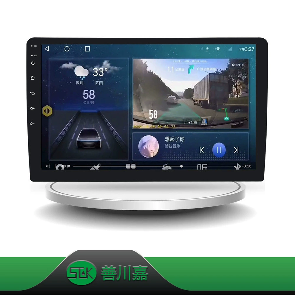 Eight -core Dingwei TS18/9 -inch 10 -inch Android large -screen car navigation all -in -one universal host central control modification