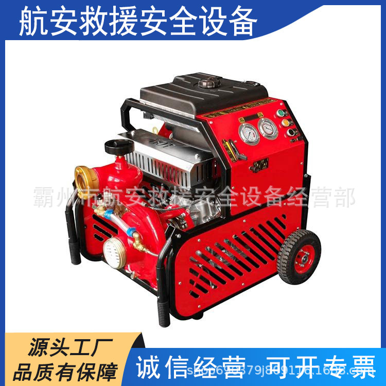 JBQ6.5/24大马力抽水泵手推式汽油灭火水泵大流量移动消防水泵