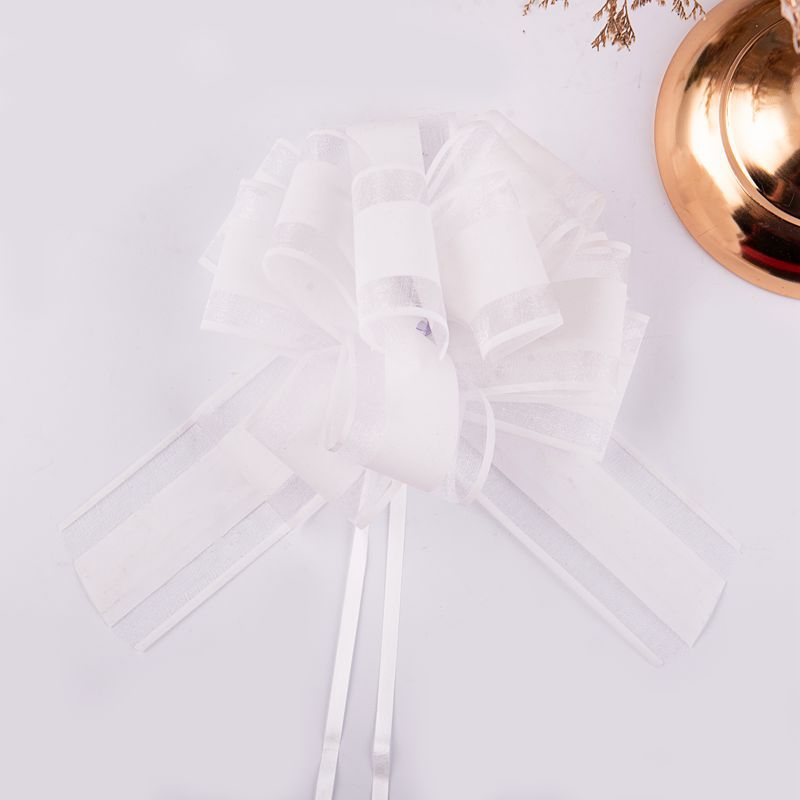 Transfronterizo 2023 nuevo 50 grande bola cepillado flor Navidad vacaciones regalo flores cesta embalaje tire flor cinta