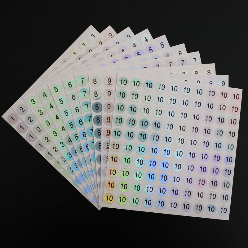 Digital Stickers for Nail Polish Color Numbers, Digital Labels, Number Stickers, Laser Waterproof, 1cm Round Numbers 1-50 Digital Stickers for Nail Polish Color Numbers, Digital Labels, Number Stickers, Laser Waterproof, 1cm Round Numbers 1-50