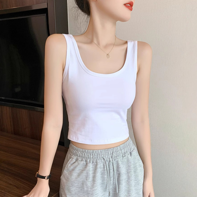 A generation of hair vest small suspenders women with bottoming sleeveless women summer small outside wear navel hot girls wind jacket women