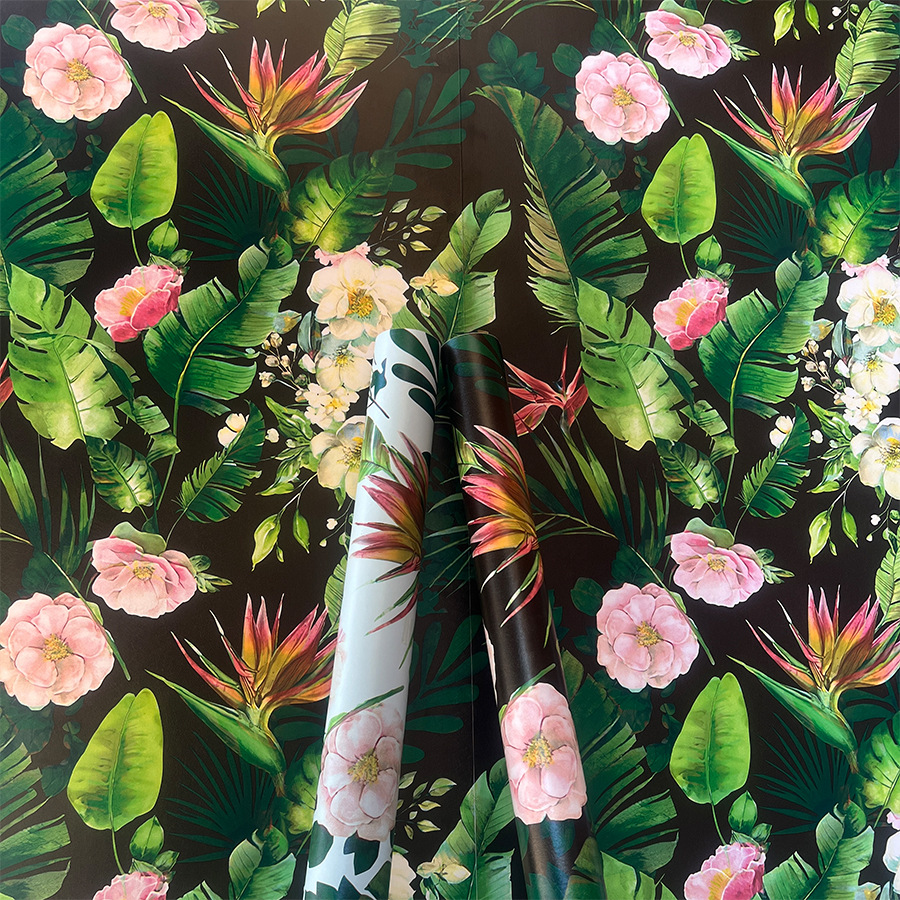 Yapay Yeşil Bitki Çiçek Kendinden Yapışkanlı Ev Dekorasyonu Yapı Malzemeleri TV Arka Plan Duvar Yatak Odası Oturma Odası_voghion.com