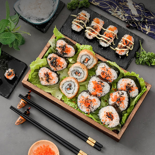 Sushi Maker Set Food-Grade Kitchen Tools Nori Seaweed Rice Bowl Multifunctional Shape Rice Balls Sushi Rolls