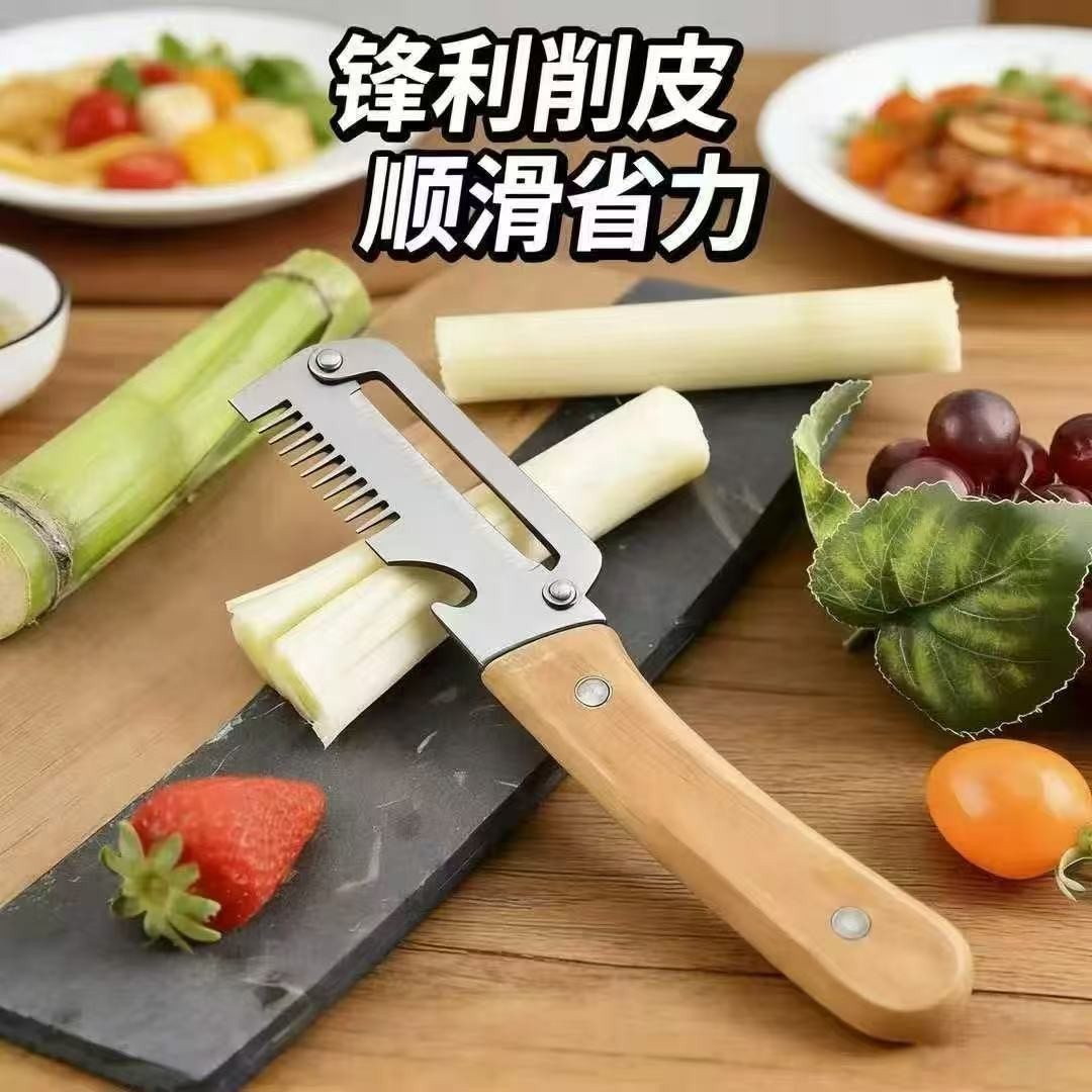 Multifuncional cuchillo de cebolla, cuchillo de cocina, cuchillo de papa, cuchillo de cebolla doméstico, cuchillo de frutas y verduras, cuchillo de espárragos, cuchillo de calabaza